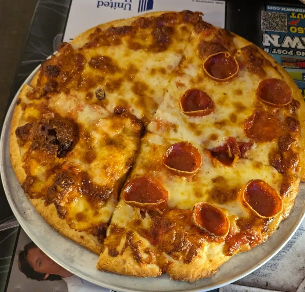 1 2 Pepperoni Pizza